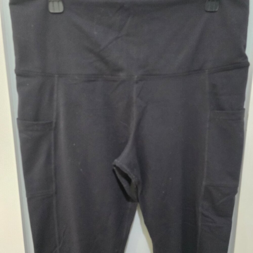 Tuff Athletics Yoga Pants Lot of 3 – Women’s Size XL – Blue, Black, Grey/Black - Picture 8 of 16